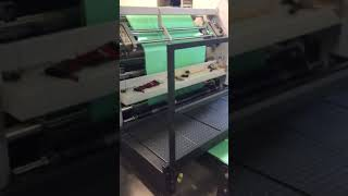 Coating line with Roll-2-Roll® Width Measurement System using contrast sensing