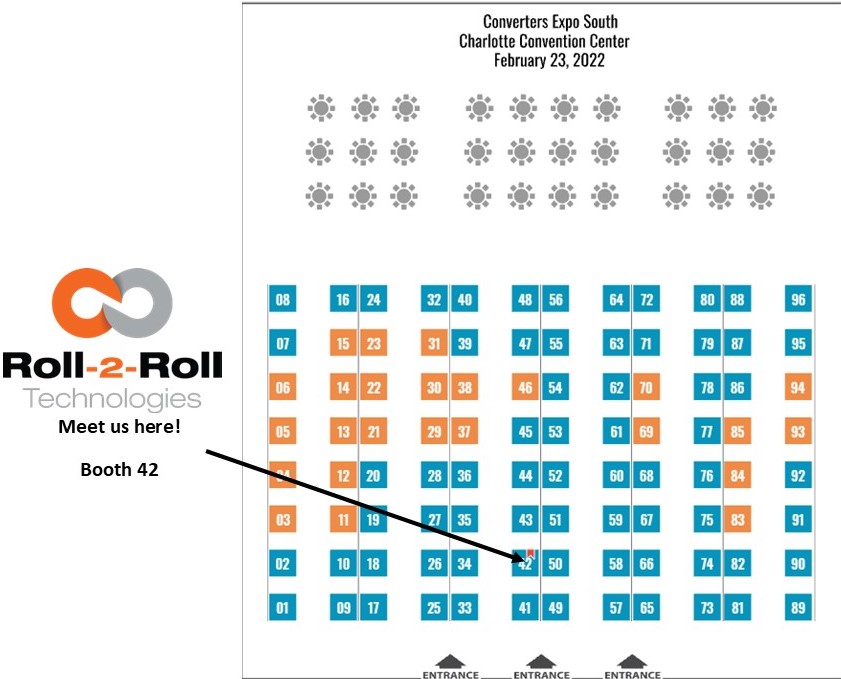 Roll-2-Roll Technologies LLC Booth 42 CSE 2022