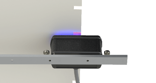 Sensor for UV mark detection or registration mark detection