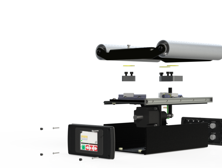 Simple design with off-shelf components for reliable operation